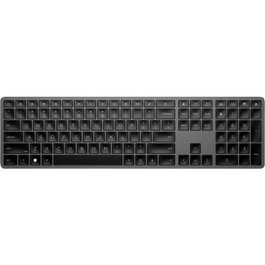 HP Teclado Inalámbrico 975 Dual Bluetooth y USB-A con Retroiluminación Inteligente y Batería Recargable